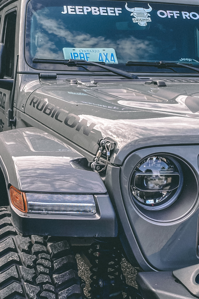 Aluminum Hood Latches For Wrangler JL, JK, or JT | JPBF Co.