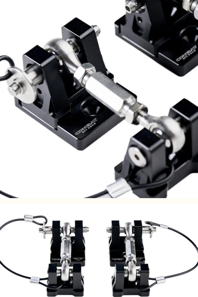 Aluminum Hood Latches For Wrangler JL, JK, or JT | JPBF Co.