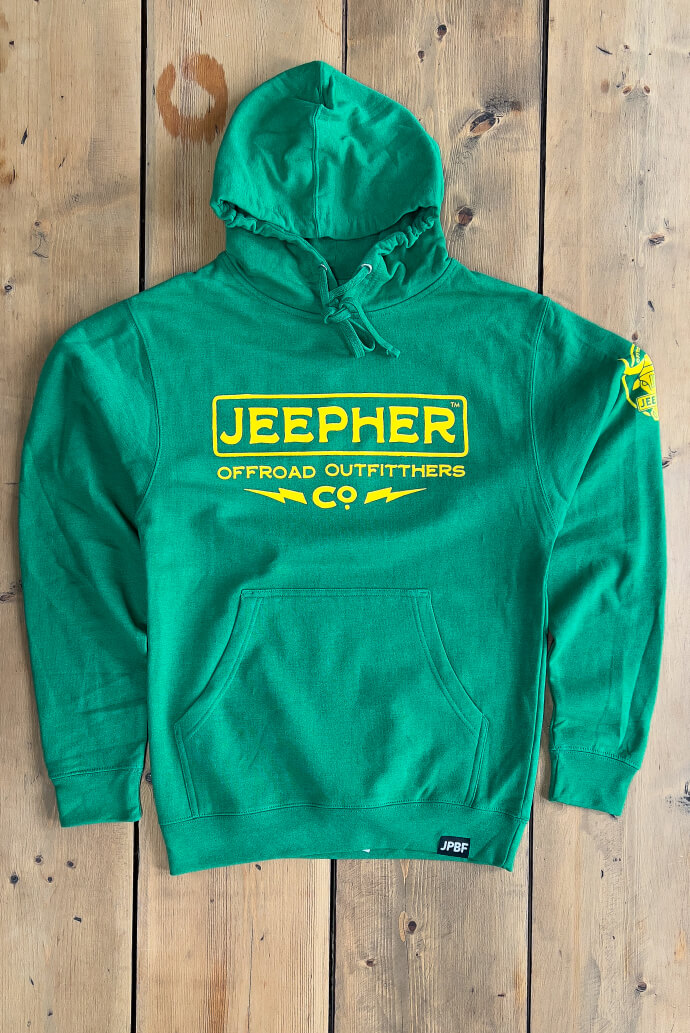 JeepHer mid-weight moto hoodie