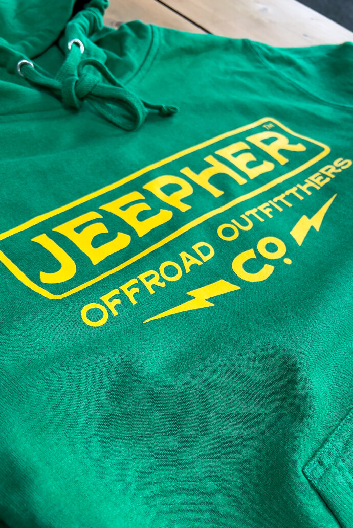 JeepHer mid-weight moto hoodie