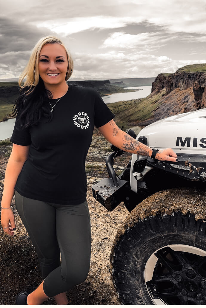 No Risk No Story Off-Road Lifestyle Tee